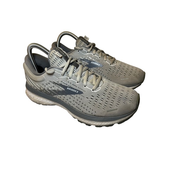 Brooks Ghost 13 Women's Running Shoes Gray Athletic Sneakers Training size 7.5 b - Picture 1 of 12